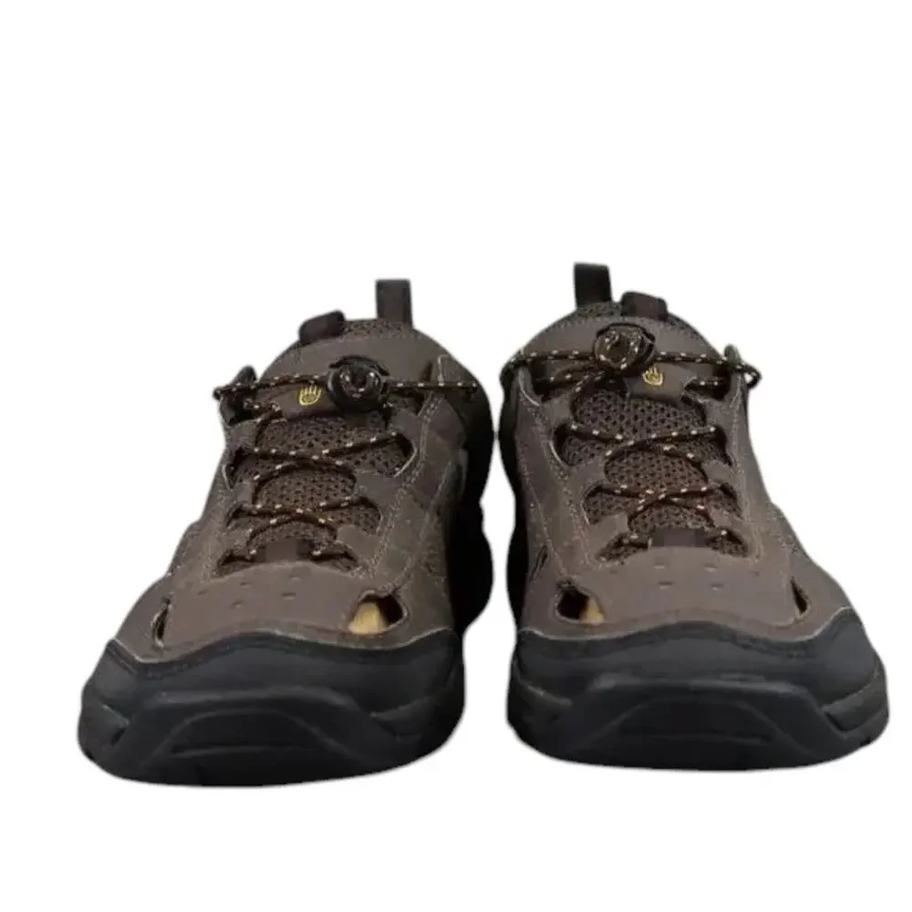 Teva Shoes Men 8 Sandal Fisherman Kitling Slip On Closed Toe Sport Comfort Brown